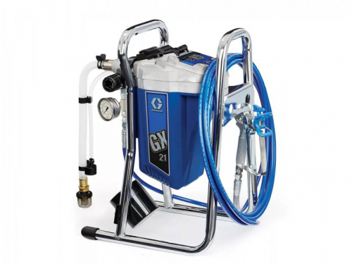 Окрасочный агрегат GRACO GX-21 по доступной цене в Актобе. Не теряйте времени и заказывайте у нас прямо сейчас! Надежное качество и выгодные условия ждут вас.